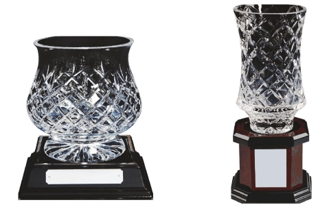 Classic Lead Crystal Bowl Awards Trophy Finder